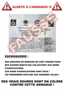 Attention : arnaques &laquo;&nbsp;faux sourds&nbsp;&raquo;